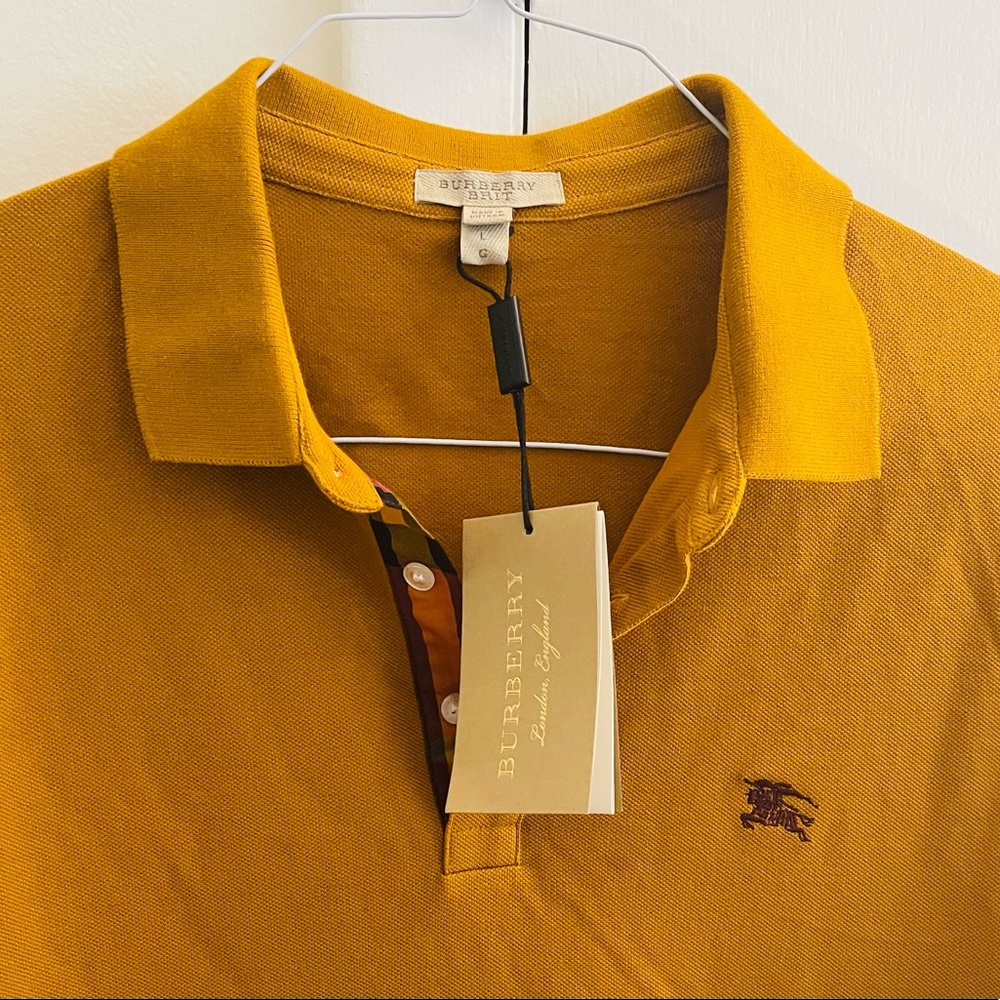 Burberry Polo Shirt Men Large